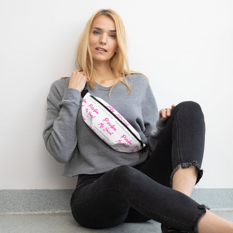 Signature Fanny Pack - WHITE/PINK
