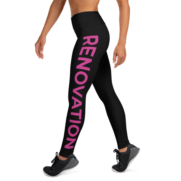 UNDER RENOVATION Yoga Leggings Sizes XS-XL