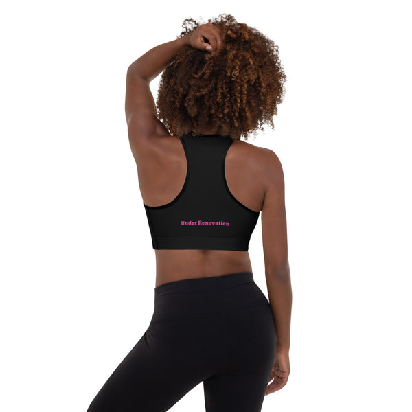 PARDON MY SWEAT Maximum Support - Padded Sports Bra Sizes XS-2XL
