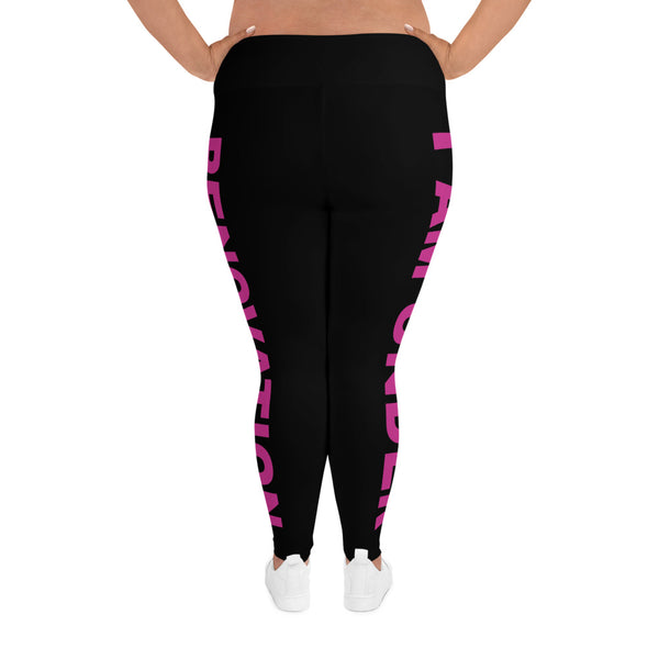 UNDER RENOVATION Plus Size Leggings Sizes 2XL-6XL
