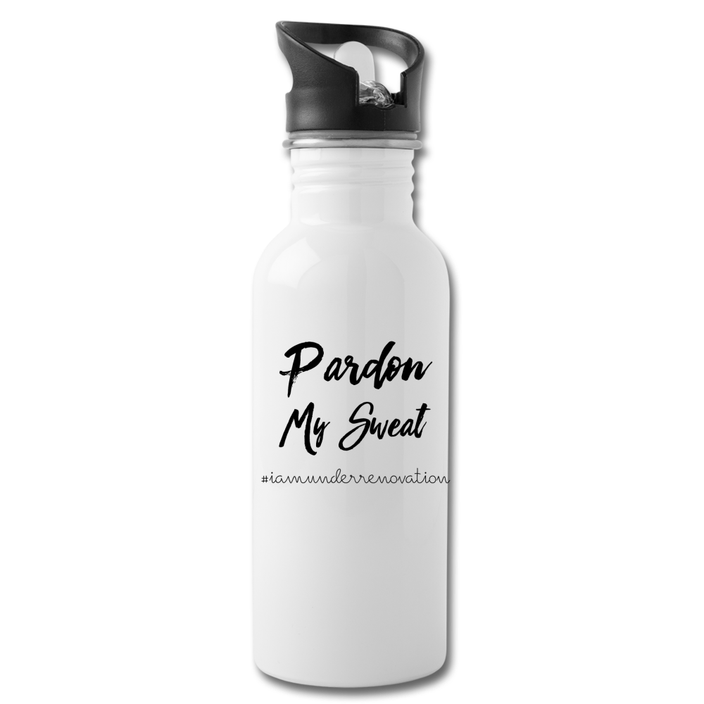 Water Bottle - white