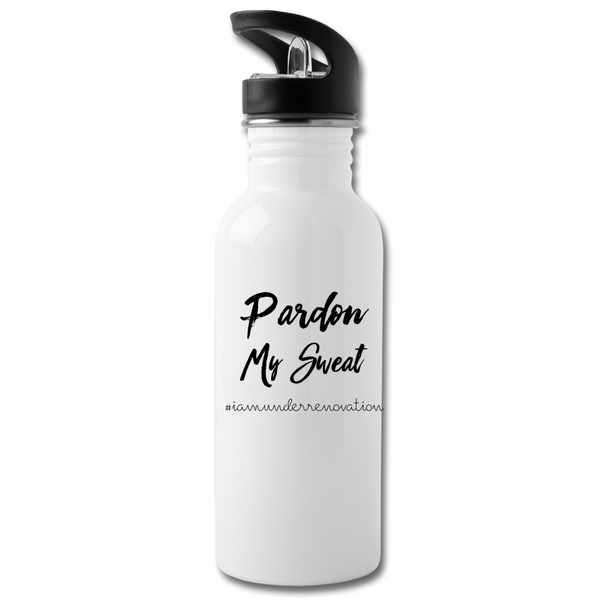 Water Bottle - white