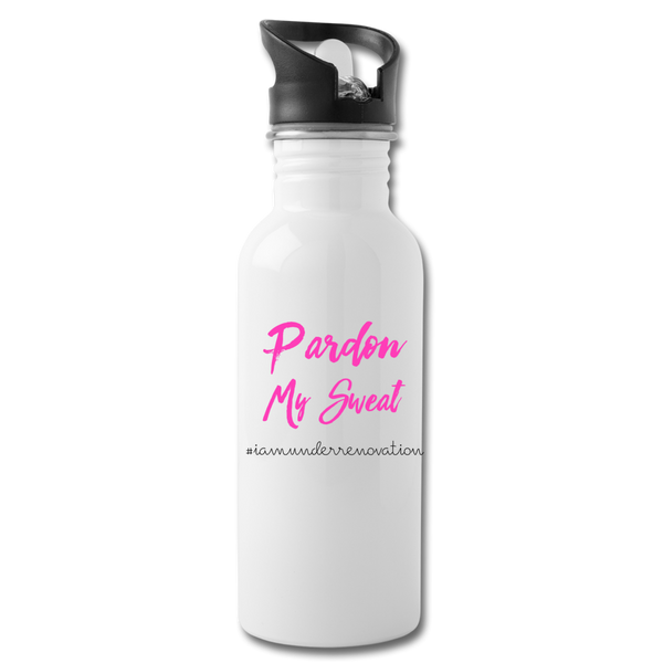 Water Bottle - white